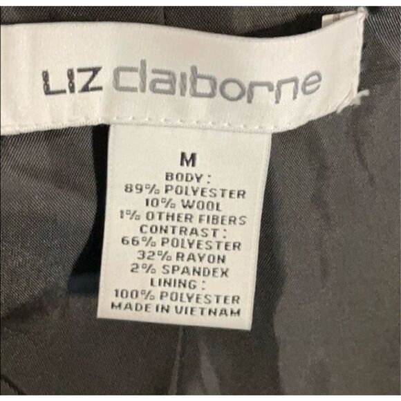 Liz Claiborne wool blend‎ jacket, Medium - Picture 8 of 8